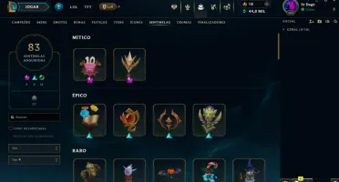 Vendo conta de League of legends nivel 304