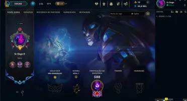 Vendo conta de League of legends nivel 304