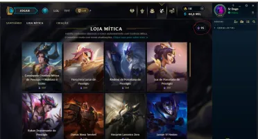 Vendo conta de League of legends nivel 304