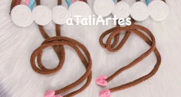 Prendedor de Cortina Arco-íris personalizado