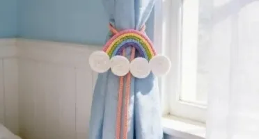 Prendedor de Cortina Arco-íris personalizado