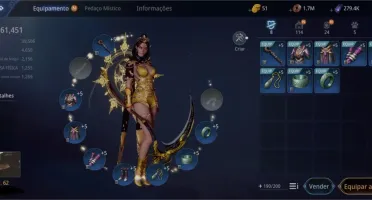CONTA MIR4 LVL 62 E 62K DE PODER SV NA102
