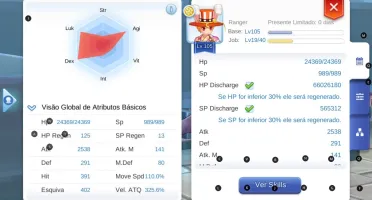 HUNTER LVL 105 - RAGNAROK MOBILE