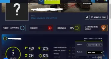 conta supremo lv 19 gc