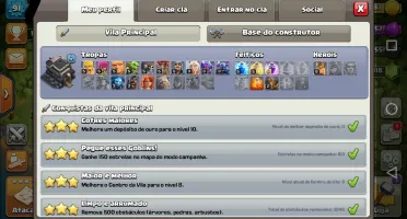 Clash of Clans Cv9 Barato com Bárbaro lv8
