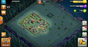 Clash of Clans Cv9 Barato com Bárbaro lv8