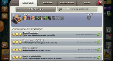 Clash of Clans Cv9 Barato com Bárbaro lv8
