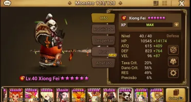 Conta Summoners War
