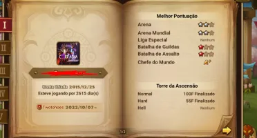 Conta Summoners War
