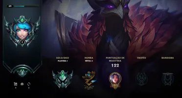 Conta lol Platina 1