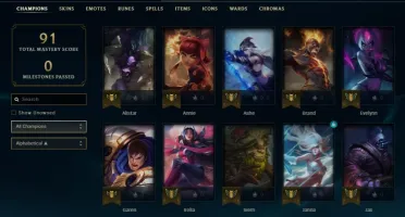 Conta Smurf Unranked