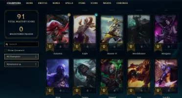 Conta Smurf Unranked