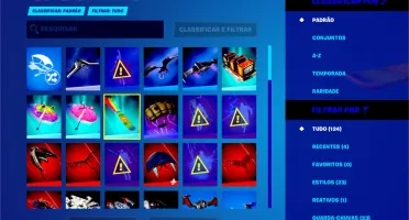 Conta de Fornite com salve o mundo antigo mais de 200 skins.