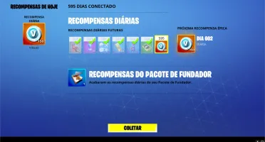Conta de Fornite com salve o mundo antigo mais de 200 skins.
