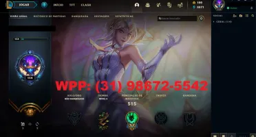 Conta LVL 154 com 310 skins