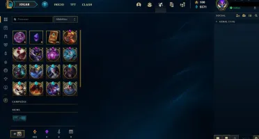 Conta LVL 154 com 310 skins