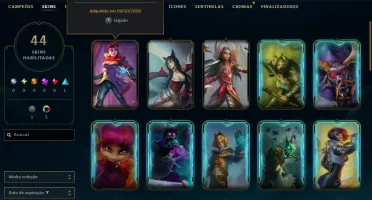 [Entrega Automática] Conta Lol Platina, 25K Ea, 44 Skins