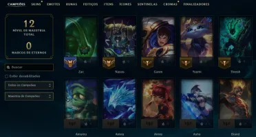 [Entrega Automática] Conta Lol Platina, 25K Ea, 44 Skins