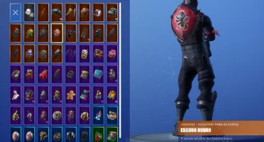 Conta de Fortnite-Com Cavaleiro Negro e Salve o Mundo