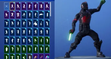 Conta de Fortnite-Com Cavaleiro Negro e Salve o Mundo