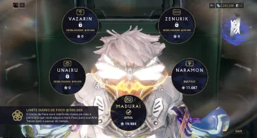 Conta warframe mr10 com warframes prime