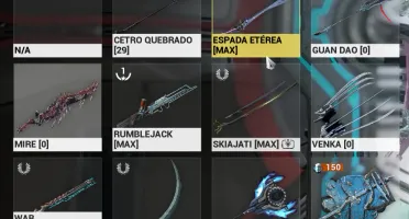 Conta warframe mr10 com warframes prime