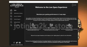 Low Specs Experience - Otimização para seus jogos!