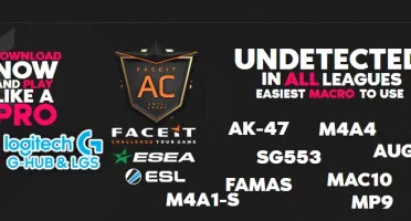 MACRO CSGO COMPATIVEL COM GC E FACEIT APENAS LOGITECH