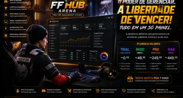 Painel FF Hub Arena (Free Fire)