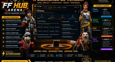 Painel FF Hub Arena (Free Fire)