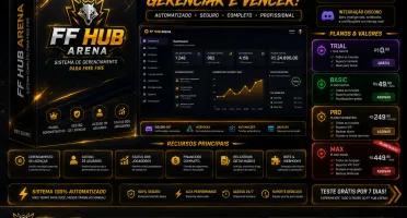 Painel FF Hub Arena (Free Fire)