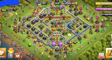 Clash of clans cv 13 baratinha