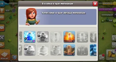 Clash of clans cv 8 - semifull, baratinho