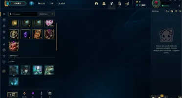 Conta LOL - Diamante IV, 62% de WR(E-MAIL NÃO VERIFICADO)