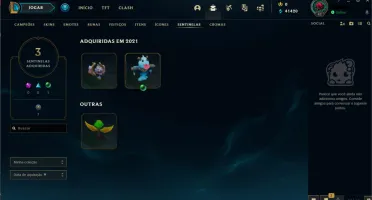 Conta LOL - Diamante IV, 62% de WR(E-MAIL NÃO VERIFICADO)