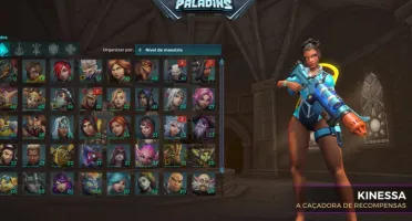 CONTA PALADINS LVL 385 555 SKINS