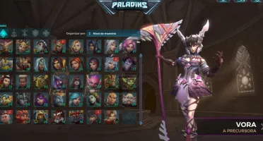 CONTA PALADINS LVL 385 555 SKINS