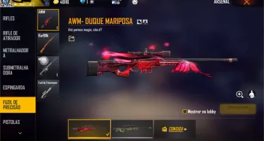 CONTA DE FREE FIRE TOP