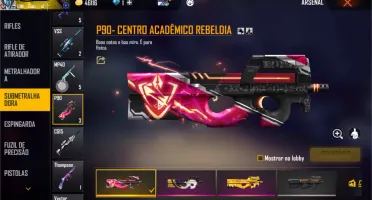 CONTA DE FREE FIRE TOP