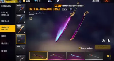 CONTA DE FREE FIRE TOP