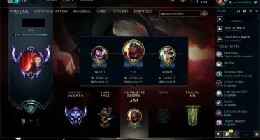 Conta league of legends Diamante 3