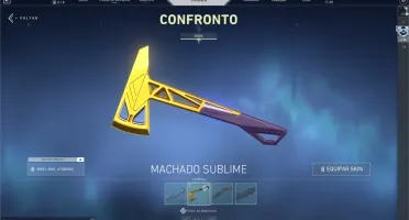 Conta de Valorant com mais de R$1000 em skin