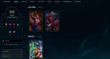 CONTA DE LOL NIVEL 30
