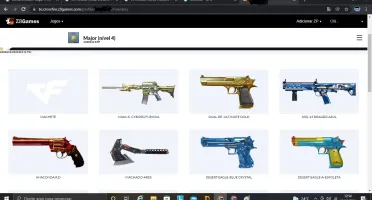 Conta Crossfire Major 3 VIP's Várias Mn