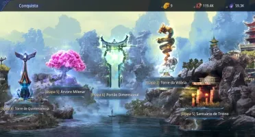 MIr4 Conta lvl 45 portal 6 open para Minerar Snake Valley