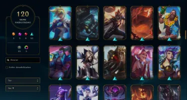 Vendo Conta LOL Diamante 4, Com 120 Skins +118 Champs