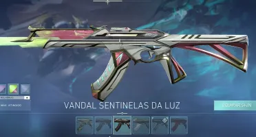 Conta de valorant barata e com varias skins