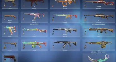 Conta de valorant barata e com varias skins