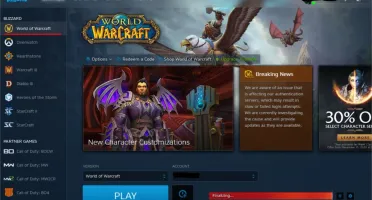 Conta Blizzard - Overwatch, WoW BFA (5 Chars Max Level)