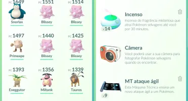 Conta de Pokémon GO